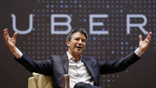 
Nhà đồng sáng lập kiêm CEO Uber Travis Kalanick. Ảnh: Reuters
