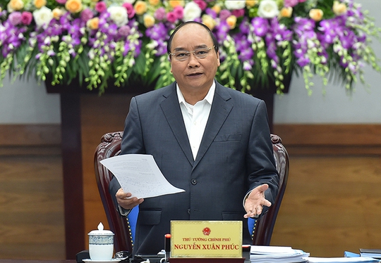 Thủ tướng Nguyễn Xuân Phúc chỉ đạo tại hội nghịẢnh: Quang Hiếu