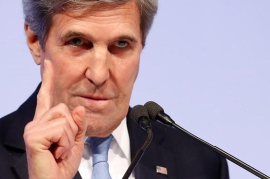
Ngoại trưởng Mỹ John Kerry. Ảnh: REUTERS
