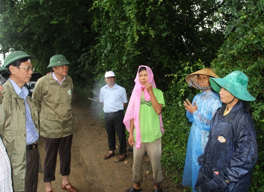 
Lãnh đạo tỉnh Ninh Thuận đã lập nhiều đoàn công tác xuống từng địa phương để chỉ đạo công tác chống lũ
