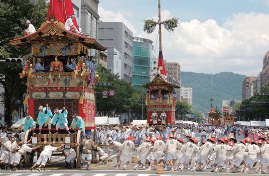 
Lễ hội Gion ngăn ngừa thiên tai.
