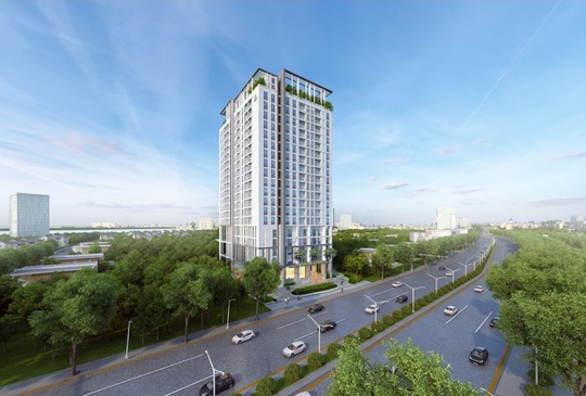 Phối cảnh dự án khu căn hộ cao cấp Opal Skyview – mặt tiền Phạm Văn Đồng
