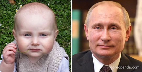 
Có những bất ngờ đến thú vị, đây là cậu bé giống như khuôn với tổng thống Nga Putin.
