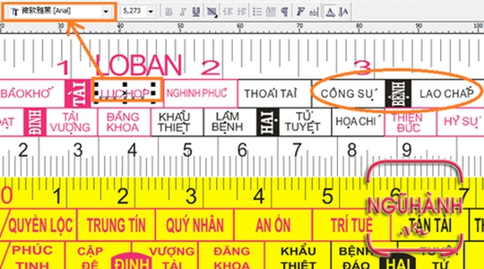 Nên dùng thước Lỗ ban 46cm trong thiết kế nhà ở