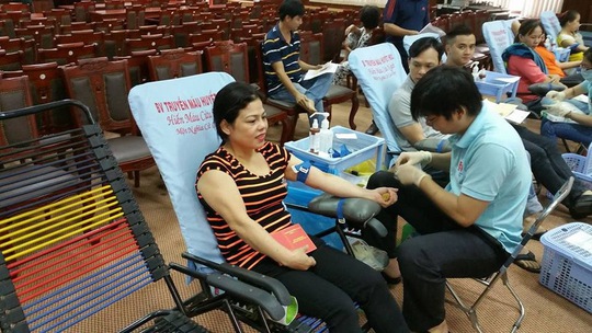 
CNVC-LĐ Công ty TNHH MTV Dược Sài Gòn tham gia hiến máu nhân đạo
