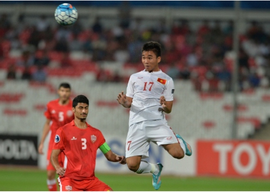 Trần Thành trong trận thắng Bahrain.Ảnh: AFC Trần Thành trong trận thắng Bahrain.Ảnh: AFC