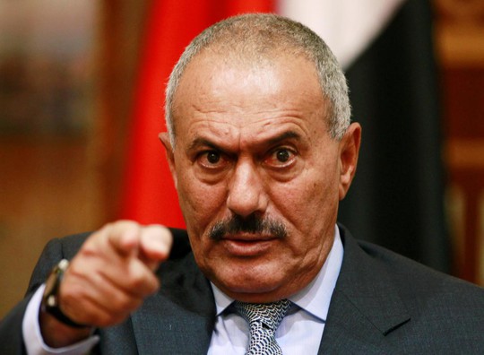 Cựu Tổng thống Yemen Ali Abdullah Saleh. Ảnh: REUTERS