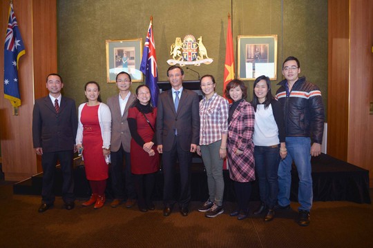 Đại sứ Lương Thanh Nghị gặp gỡ đại diện sinh viên Việt Nam tại Sydney
