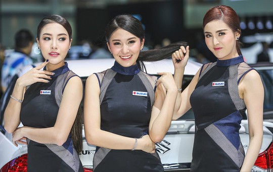 Người đẹp khoe sắc ở triển lãm Bangkok Motor Show 2017
