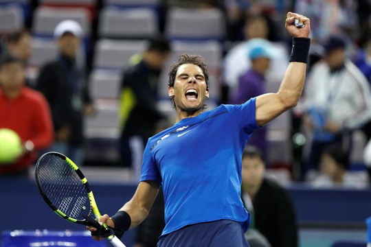 Clip: Federer, Nadal tiến sát chung kết Thượng Hải Masters - Ảnh 8.