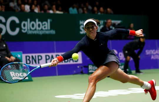Muguruza xinh đẹp ghi điểm tại WTA Finals - Ảnh 6.