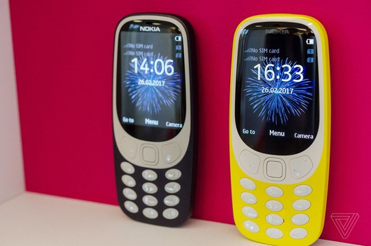 Nokia 3310 2017: Thời trang, màn hình màu lớn, 52 USD