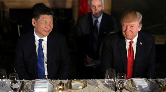 
Chủ tịch Tập Cận Bình và Tổng thống Donald Trump. Ảnh: REUTERS
