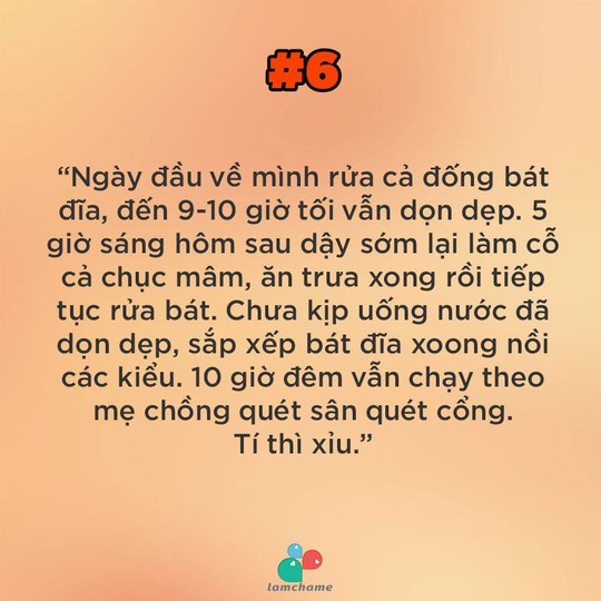 Ngày đầu làm dâu: 10 tình huống cười ra nước mắt - Ảnh 6.