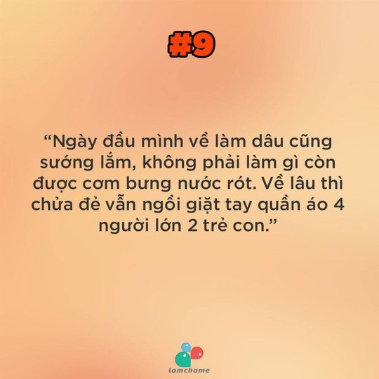 Ngày đầu làm dâu: 10 tình huống cười ra nước mắt - Ảnh 9.