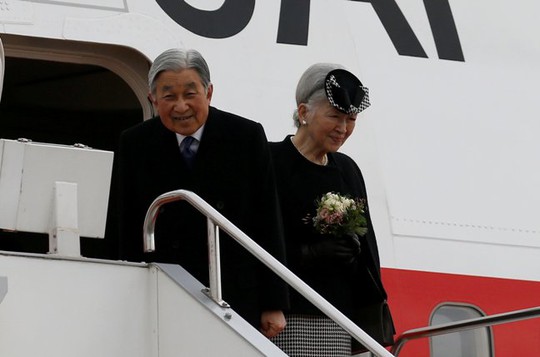 Nhà vua và Hoàng hậu Nhật Bản là biểu tượng của quốc gia này - Ảnh: Reuters
