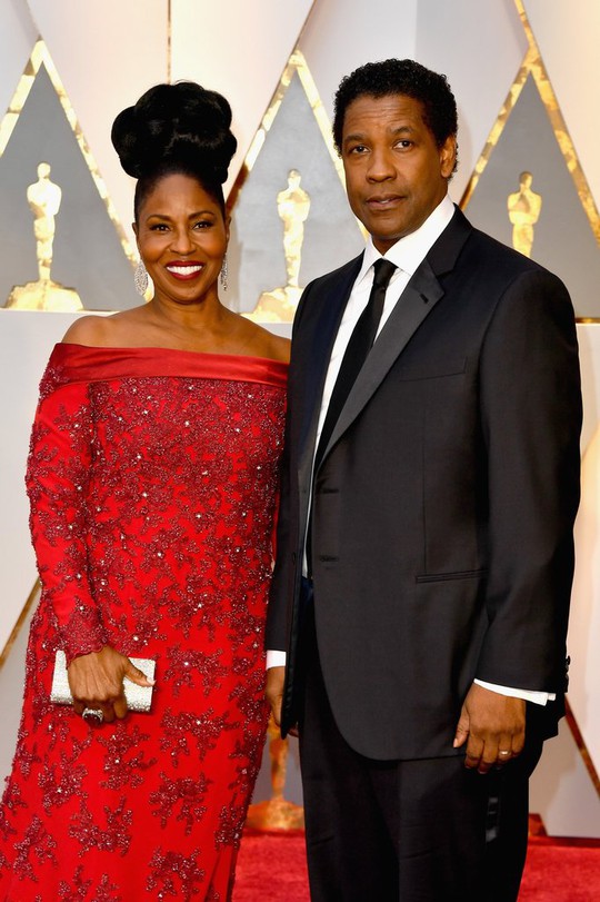 Vợ chồng diễn viên Denzel Washington