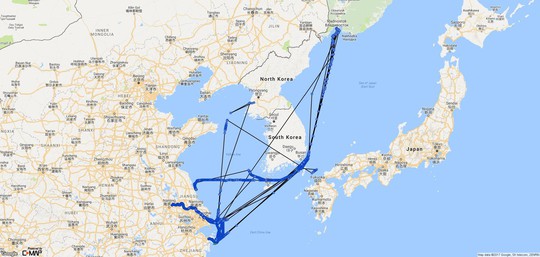 Bí ẩn con tàu Triều Tiên bị LHQ trừng phạt rồi chạy vòng tròn - Ảnh 3.