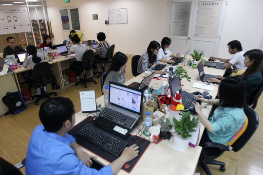 
Công ty TNHH Always là một trong những start-up tạo được ấn tượng tốt Ảnh: HOÀNG TRIỀU
