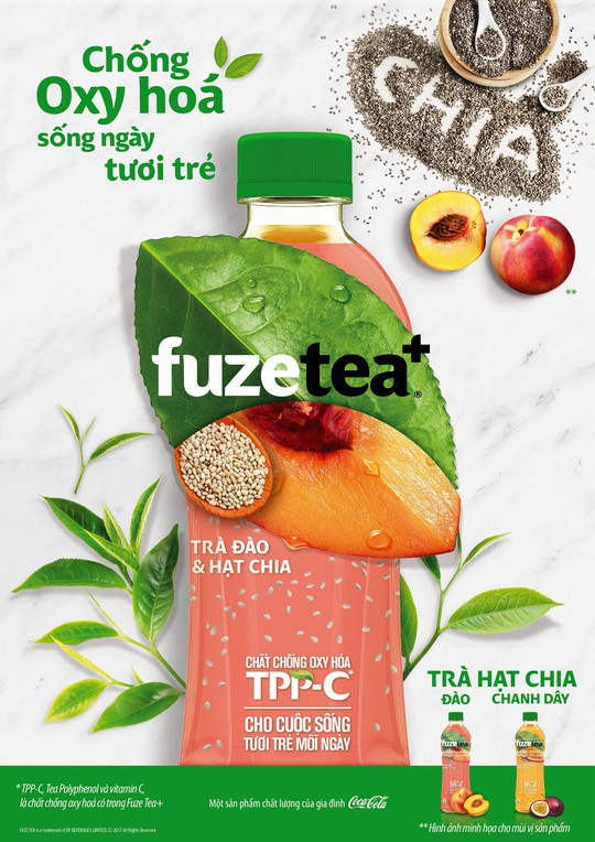 Coca-Cola Việt Nam ra mắt sản phẩm mới Fuzetea+ chống ôxy hóa - Ảnh 1.