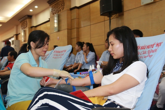 640 CNVC-LĐ SAMCO tham gia hiến máu nhân đạo - Ảnh 3.