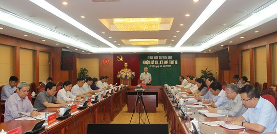 Uỷ ban KTTW đề nghị miễn nhiệm Thứ trưởng Hồ Thị Kim Thoa - Ảnh 1.