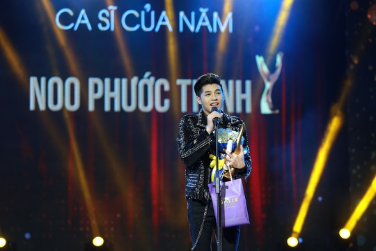 Vượt ca sĩ đàn chị, Noo Phước Thịnh giành giải Âm nhạc Cống Hiến 2017