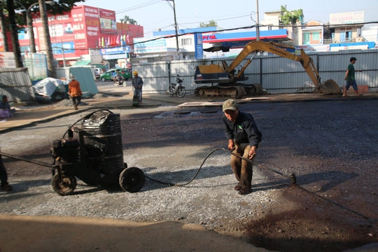 Xem hồ điều tiết chống ngập đầu tiên tại TP HCM - Ảnh 1.