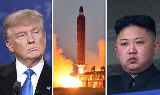 
Tổng thống Donald Trump sẽ dùng cách gì đối phó Triều Tiên? Ảnh: World Tribune
