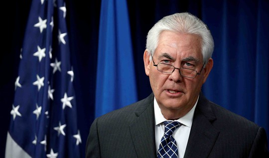 Ngoại trưởng Mỹ Rex Tillerson sẽ đối mặt không ít thách thức trong chuyến công du châu Á đầu tiên Ảnh: Reuters