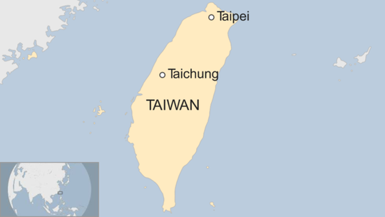 
Tai nạn xảy ra khi xe buýt đi từ Đài Trung (Taichung) về Đài Bắc (Taipei). Nguồn: BBC
