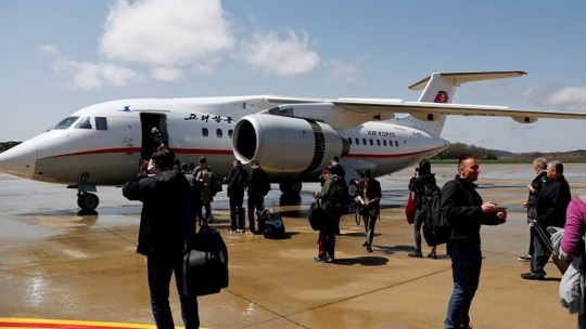 
Máy bay của Air Koryo. Ảnh: Reuters

