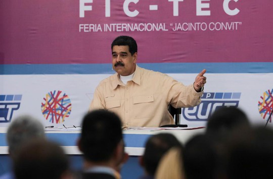
Tổng thống Maduro phát biểu hôm 3-12. Ảnh: Reuters
