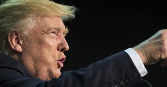 
Ông Trump phản pháo cáo buộc Nga nắm thông tin mật liên quan đến ông. Ảnh: Twitter
