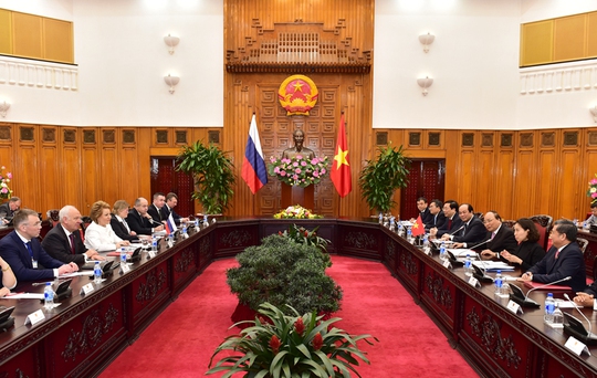 Thủ tướng cảm ơn Chính phủ Nga dành 1.000 học bổng cho Việt Nam
