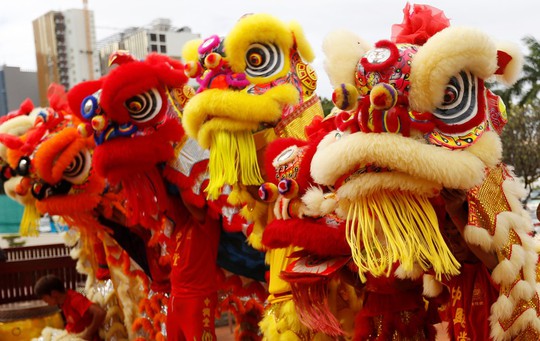 Nhộn nhịp không khí đón Tết khắp châu Á