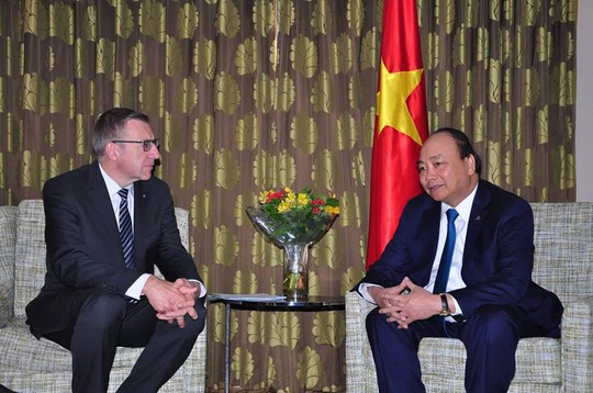 Thủ tướng Nguyễn Xuân Phúc hội kiến Nhà vua Bỉ Phillippe - Ảnh 2.