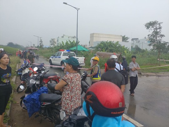 Nam thanh nien mac ao GrabBike bi dam tu vong