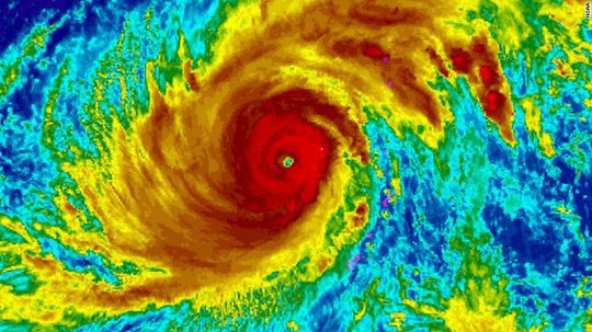 Siêu bão mạnh kinh hồn ngang ngửa Haiyan tiến về châu Á - Ảnh 1.