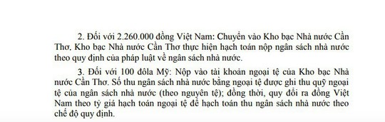 Vụ đổi 100 USD bị phạt 90 triệu: Tang vật xử lý ra sao? - Ảnh 4.
