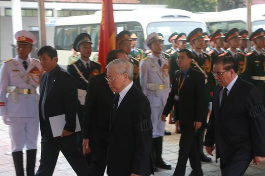 Lễ viếng nguyên Tổng Bí thư Đỗ Mười - Ảnh 3.