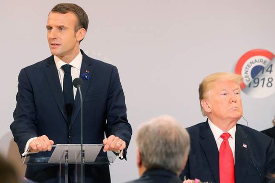 Ông Macron phản pháo ông Trump, yêu cầu tôn trọng lẫn nhau - Ảnh 1.