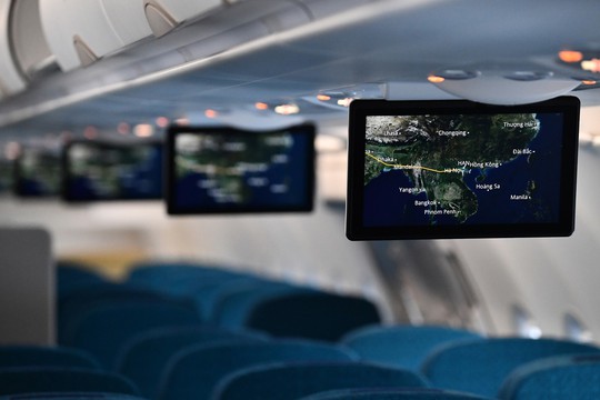 Ấn tượng giải trí không dây trên tàu bay mới A321neo của Vietnam Airlines