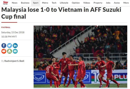Các báo Malaysia thừa nhận Việt Nam lên ngôi vương thuyết phục - Ảnh 4.
