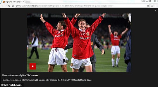 Rộ tin Solskjaer làm HLV tạm quyền Man United - Ảnh 2. Rộ tin Solskjaer làm HLV tạm quyền Man United - Ảnh 2.