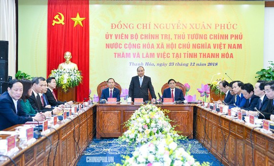 Thủ tướng lưu ý Thanh Hóa cần đoàn kết thống nhất - Ảnh 1.