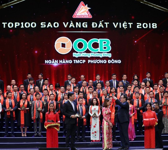 OCB ghi danh Top 100 Sao vàng Đất Việt 2018 - Ảnh 1.