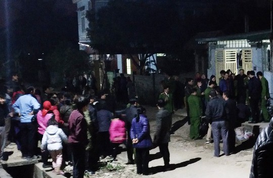 '. Công an dựng lại hiện trường bé 20 ngày tuổi bị sát hại .'