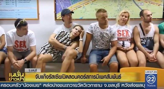 Thái Lan bắt 10 người Nga mở lớp dạy sex - Ảnh 1.