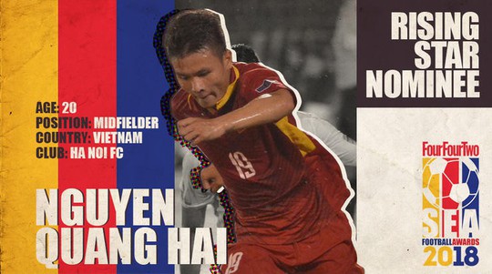 Quang Hải vuột giải Cầu thủ trẻ hay nhất Đông Nam Á - Ảnh 1.